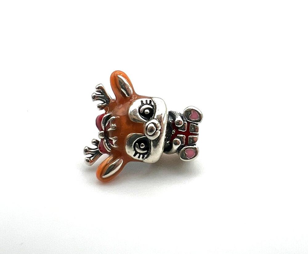 New Christmas Girl Reindeer Charm for European Bracelet